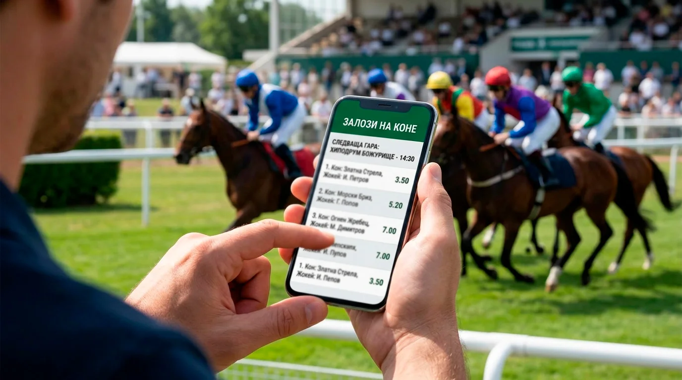 Мобилното приложение на Bet365 за залози на конни надбягвания