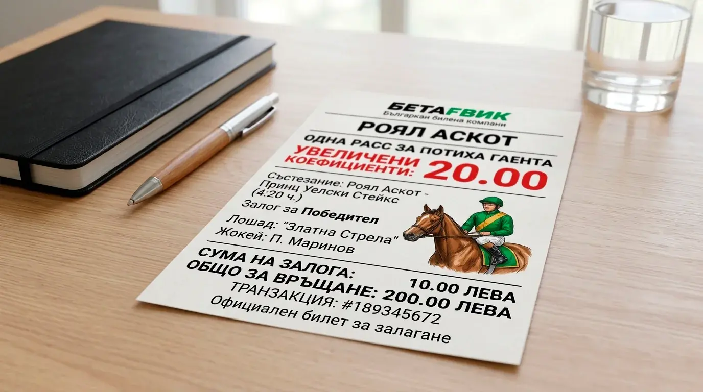 Enhanced odds оферта за Royal Ascot надпревара