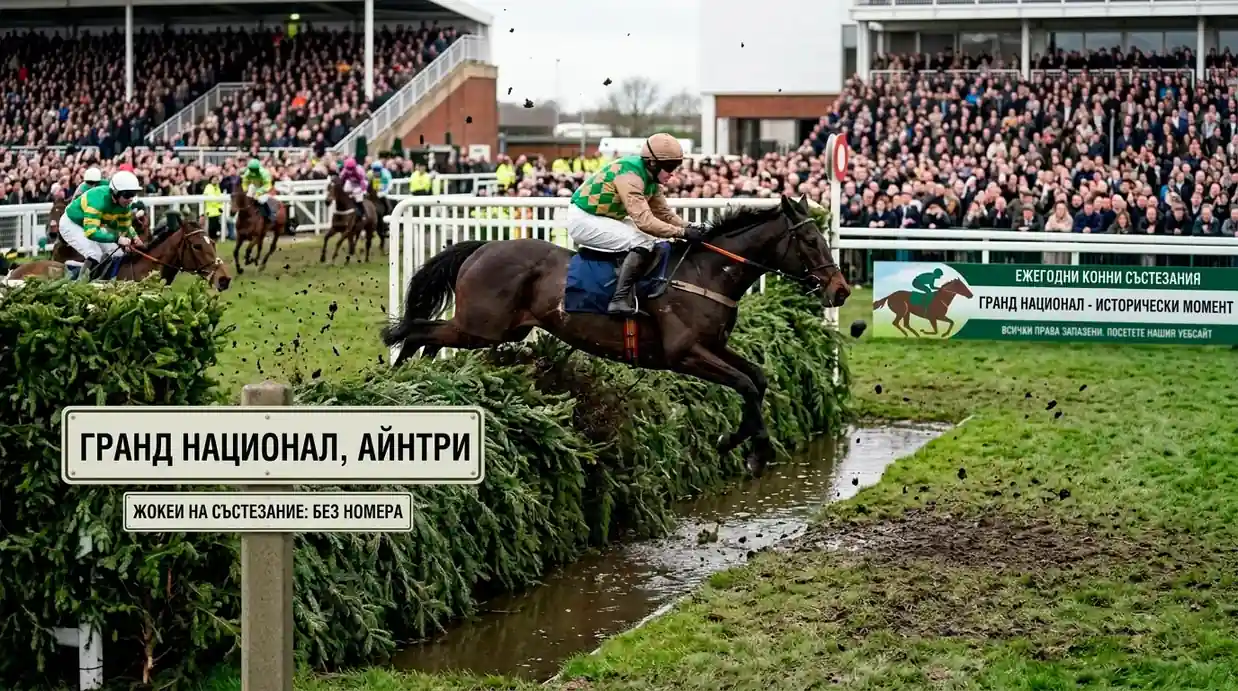 Grand National — кон прескача препятствие на хиподрума Aintree