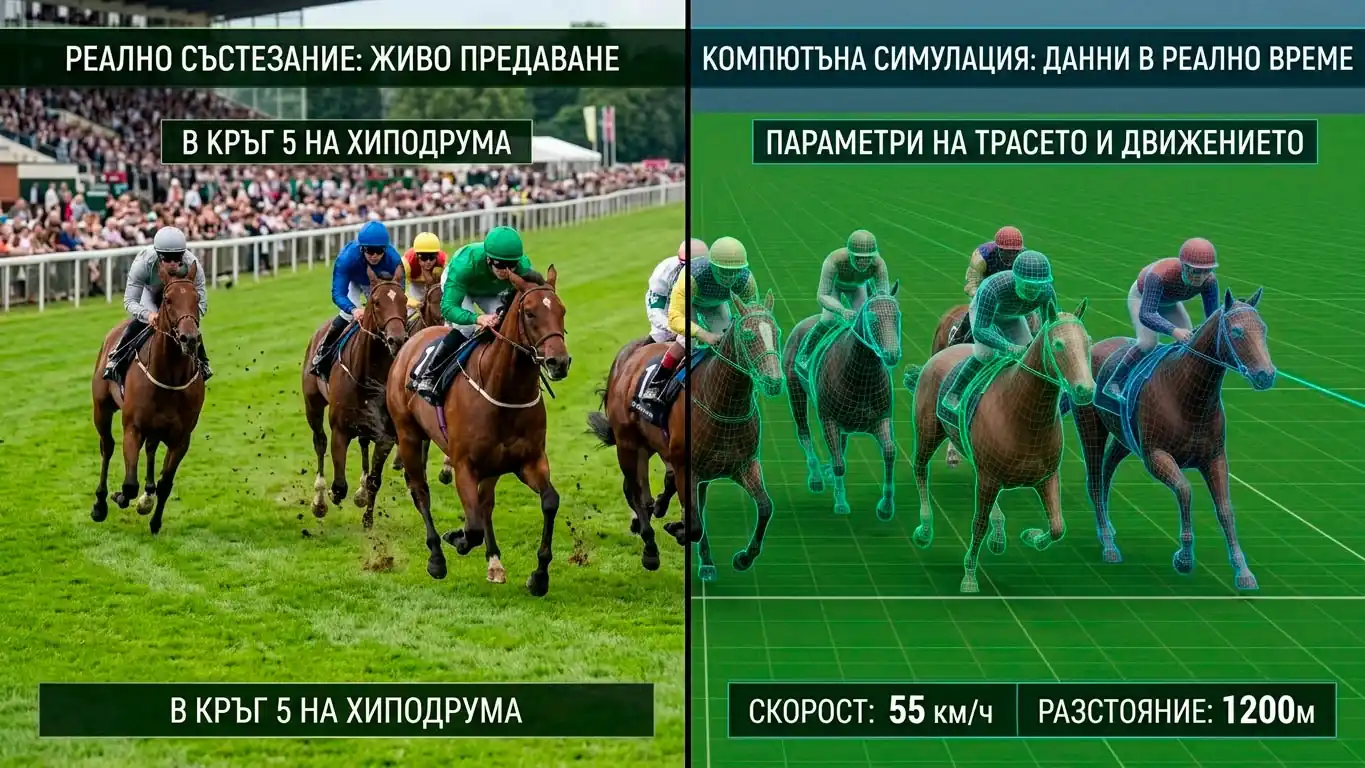 Виртуални конни надбягвания залози в България — как работят и кои оператори ги предлагат